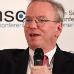Former Google CEO Eric Schmidt in 2018. Photo by Hecker / MSC.
